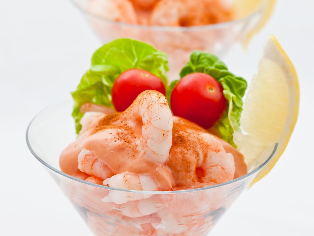 Prawn cocktail.
