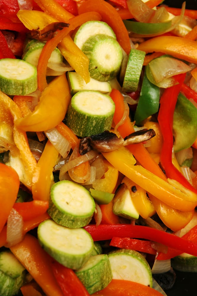 Photo of stir fried vegetables 