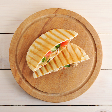 Photo of turkey and pepper pitta 