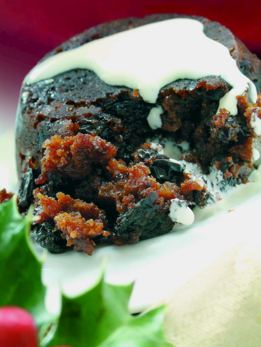 Photo of Christmas pudding