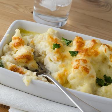 Photo of a cauliflower bake