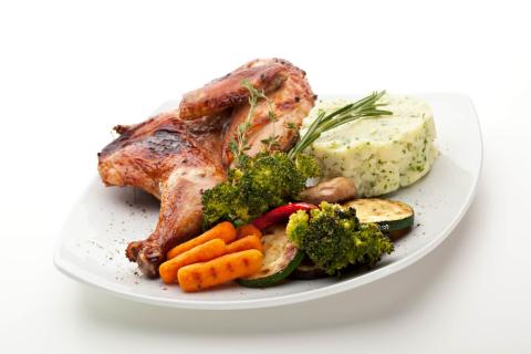 Photo of roast chicken